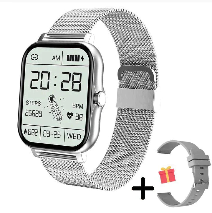ChronoLux | High-Quality Multifunctional Smartwatch with Mesh Band