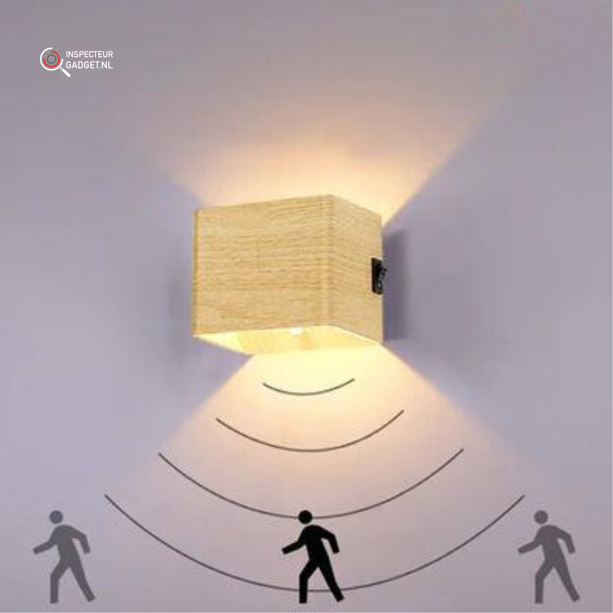 Bright Wireless USB Wall Light With Long Lasting Battery