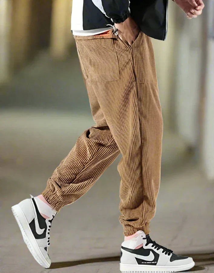 Modern Konrad Wide Corduroy Trousers