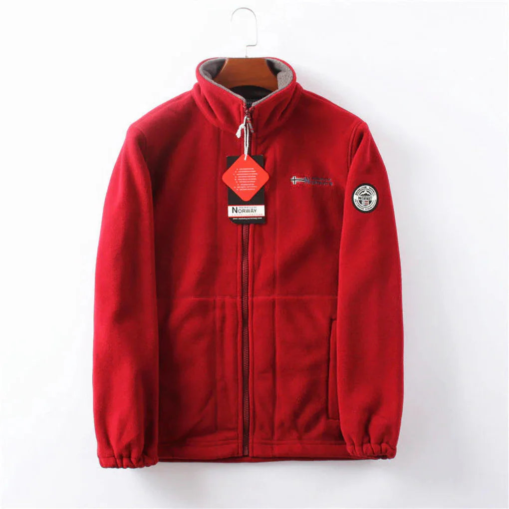Forren | Fleece-Lined Windproof Jacket for Men – Functional Comfort