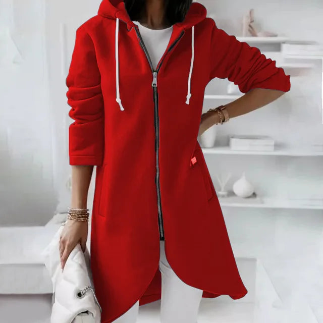 WinterHaven | Women’s Soft Hooded Jacket – Cozy Design with Pockets for Stylish Everyday Comfort