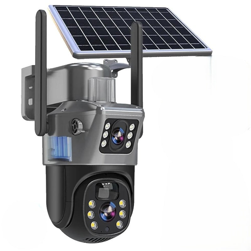 Outdoor Solar Powered 4K WiFi Camera - BritishElegance
