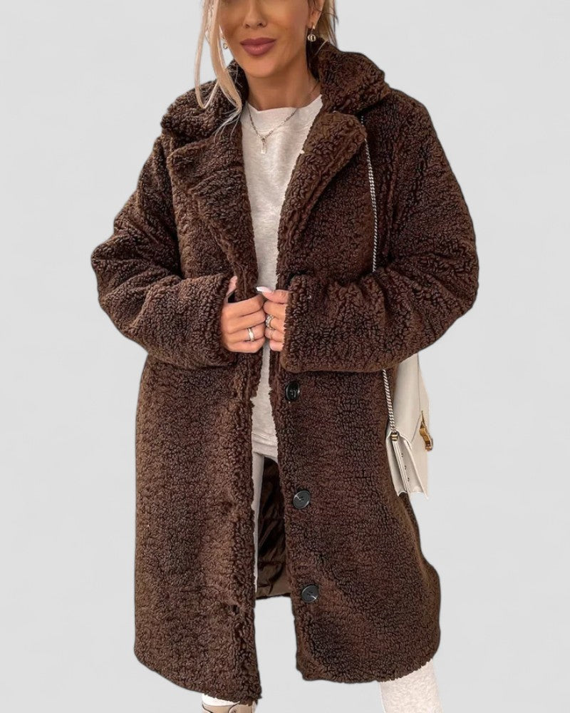 Women’s Fuzzy Teddy Coat