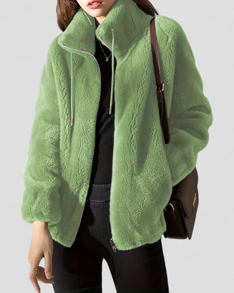 Women’s Plush Fleece Winter Coat