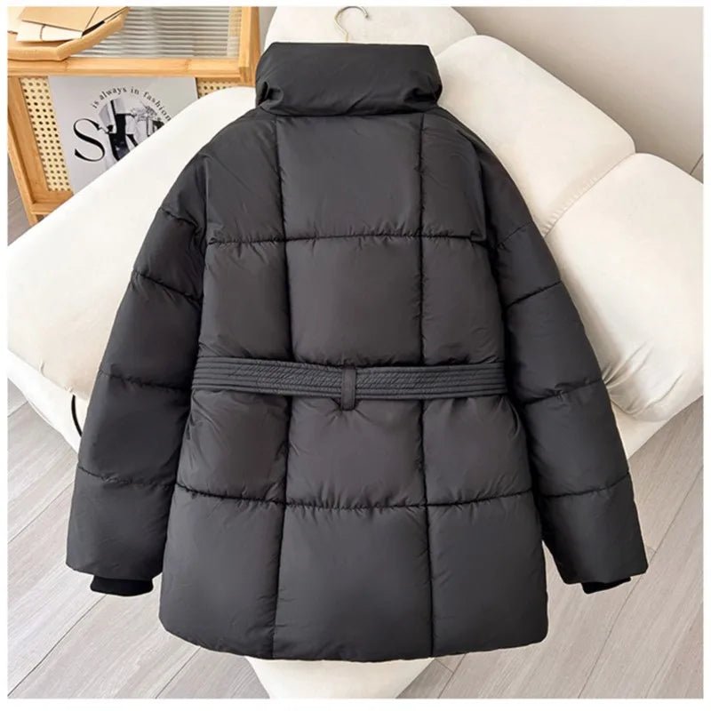 Warm Fitted Women's Puffer Winter Coat