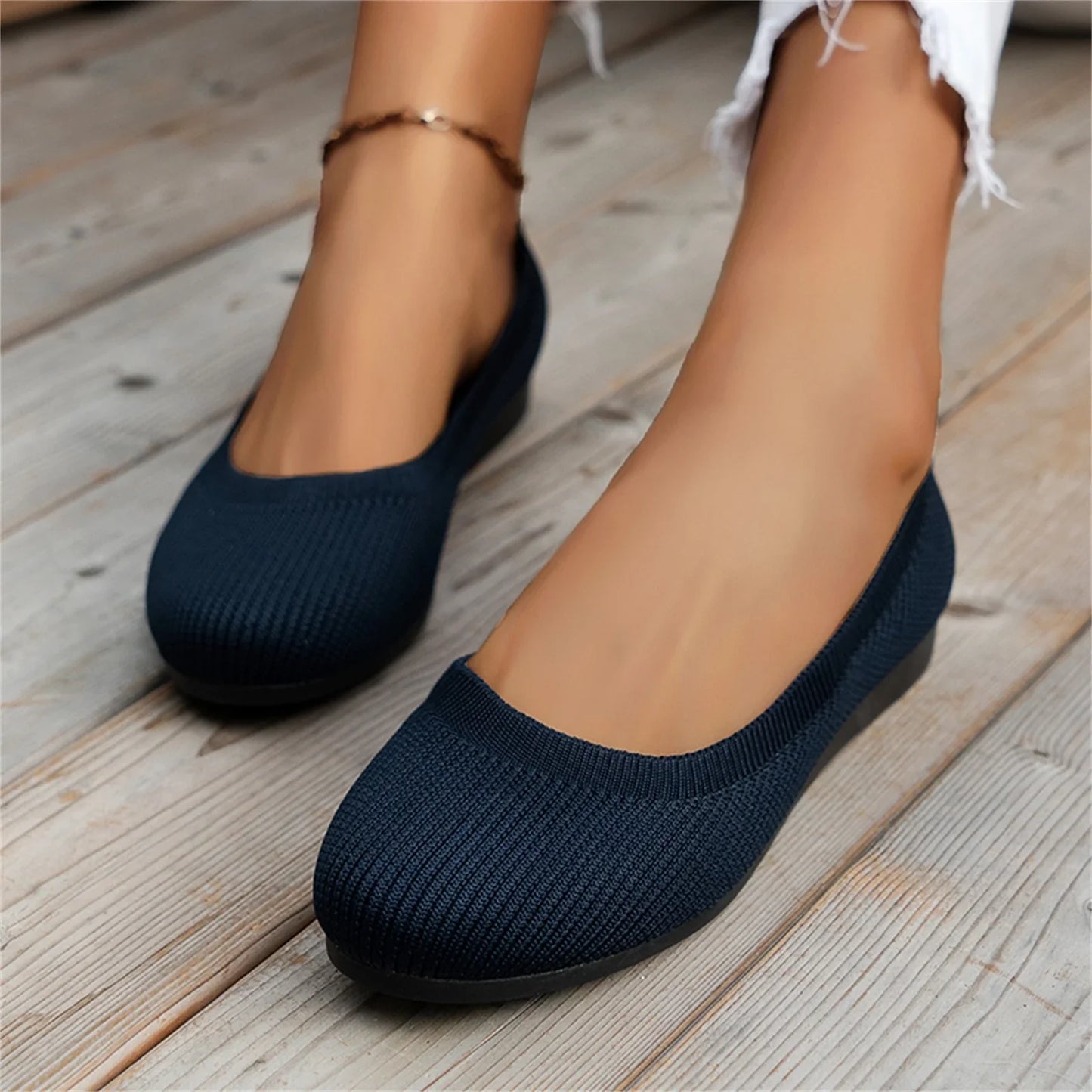Women's Easy Slip On Flat Shoes