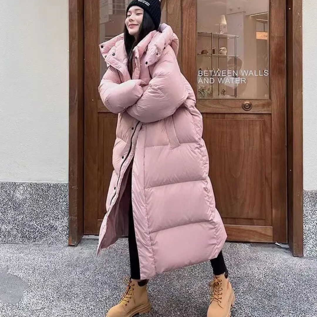 Savannah | Insulated Long Puffer Jacket for Women’s Winter Warmth