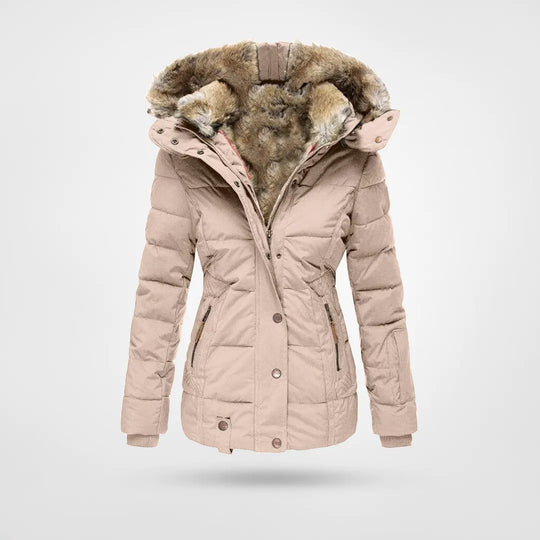 Women’s Faux Fur Hooded Puffer Jacket