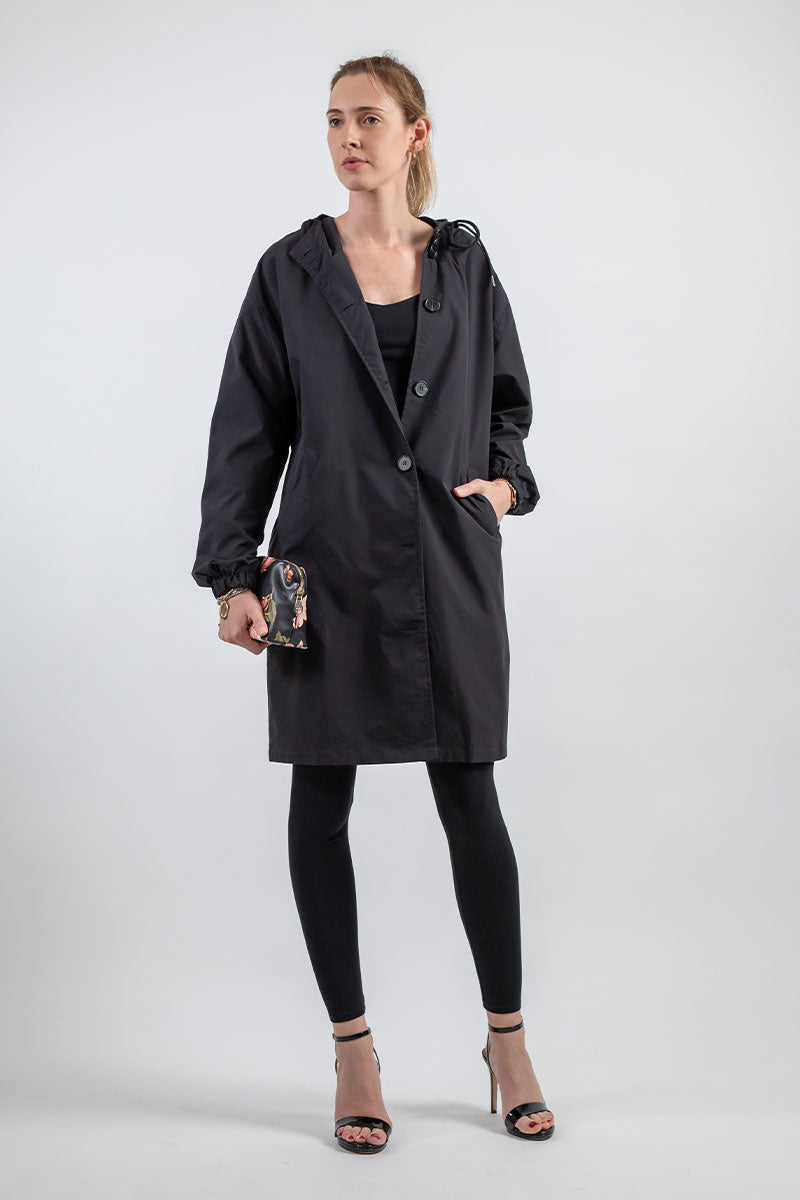 Women’s Hooded A-Line Raincoat