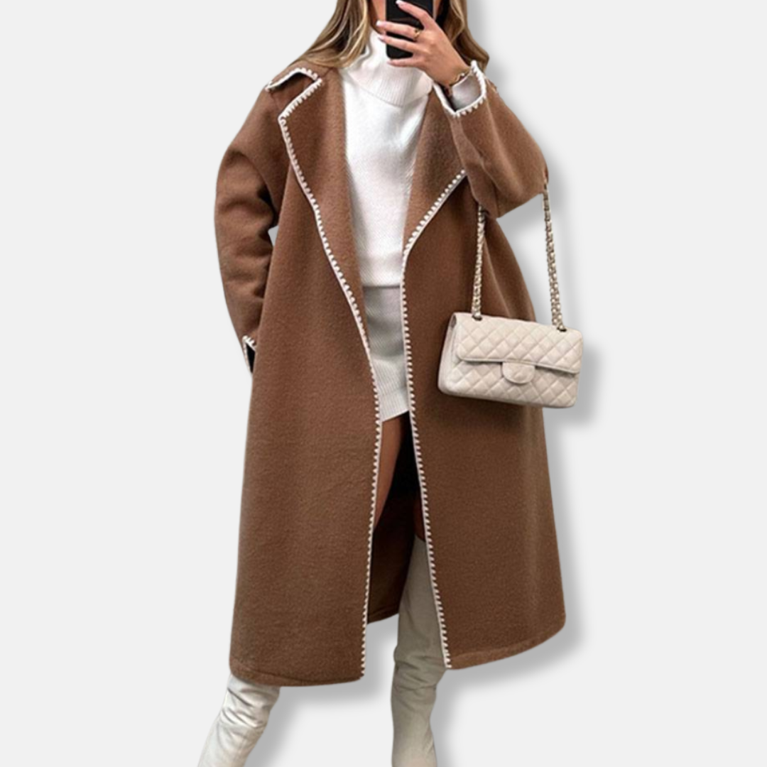 Women’s Elegant Open-Front Coat