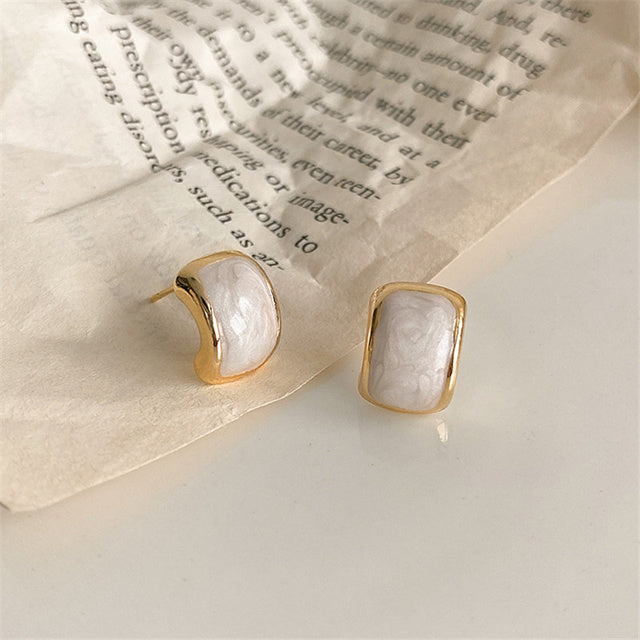 Fashion Heart Shaped Stud Earrings for Women