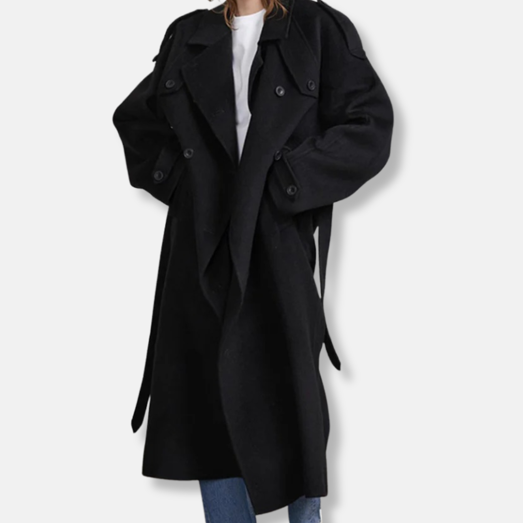 Women’s Relaxed Maxi Trench Coat