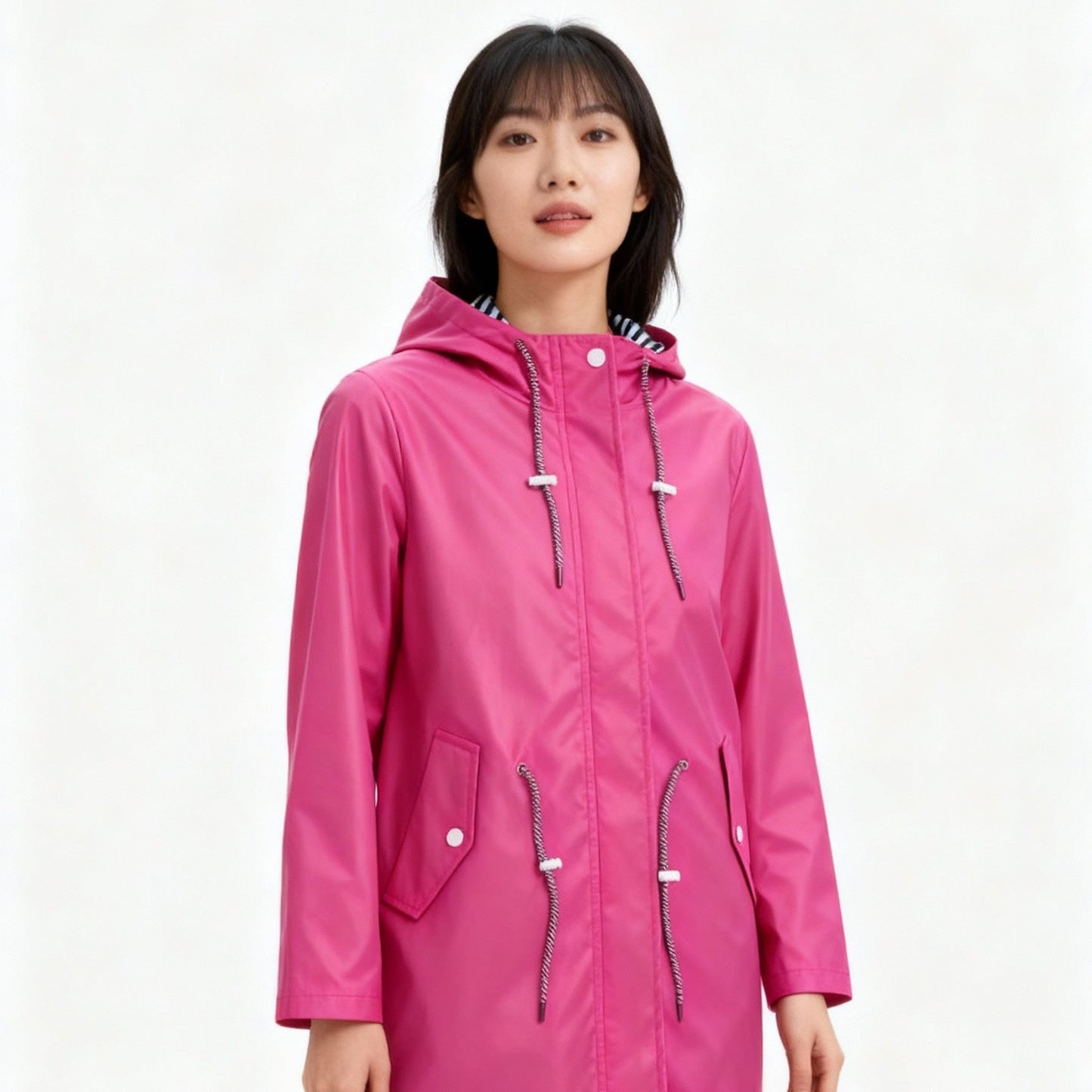Waterproof Hooded Parka Coat for Women