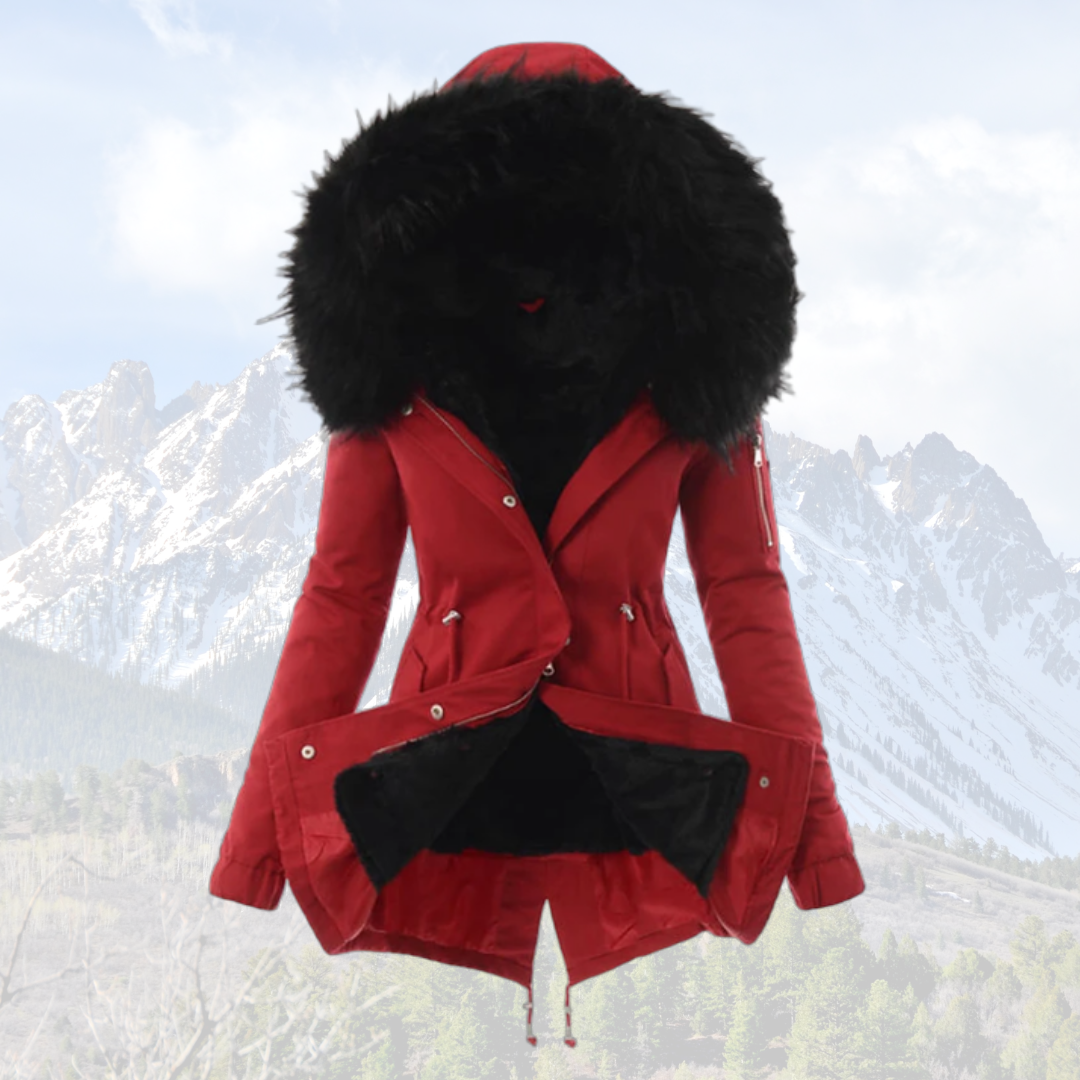 Freya | Women's Winter Coat with Faux Fur