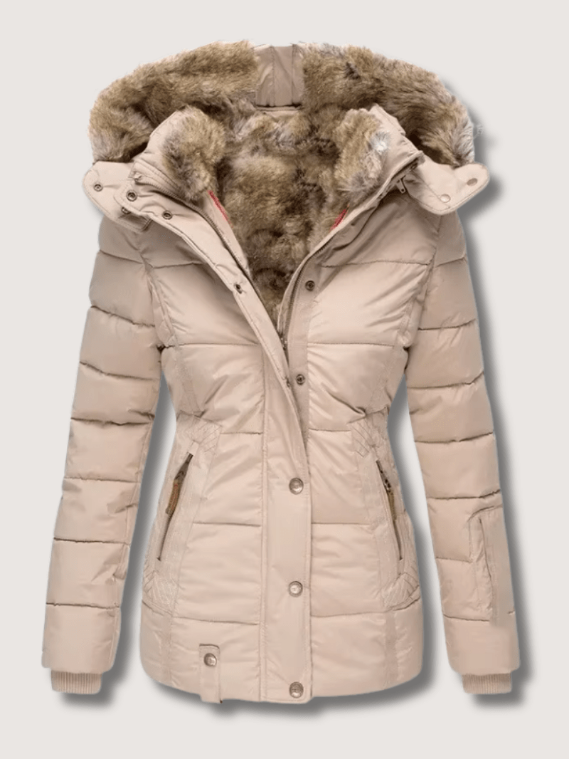 Women’s Cinched Waist Winter Parka