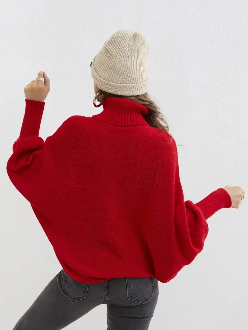 Women’s Merry Textured Turtleneck Sweater
