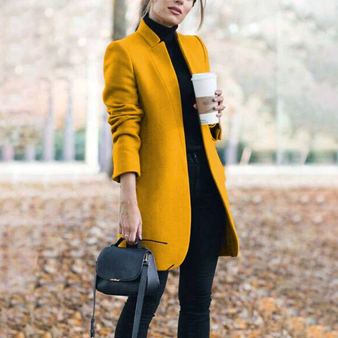 Chic Ladies' Oversized Trench Coat