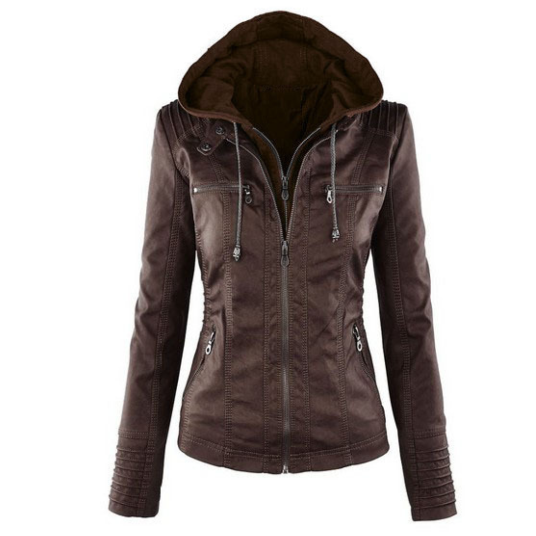 Ladies' Fleece Zip Hoodie Jacket