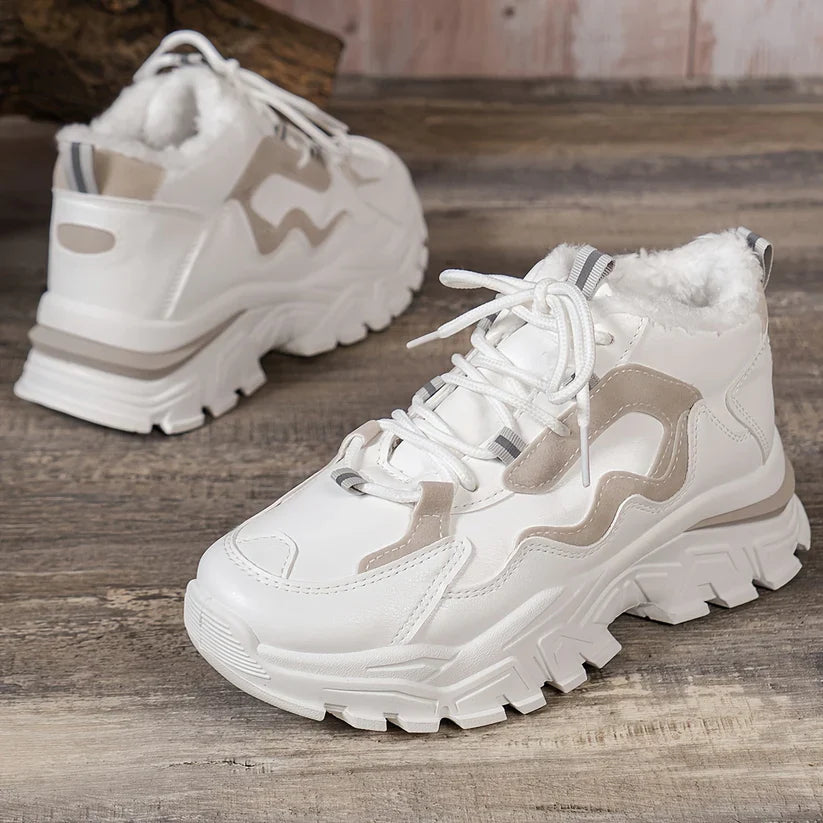 Comfortable Breathable Lace-Up Women's Sneakers
