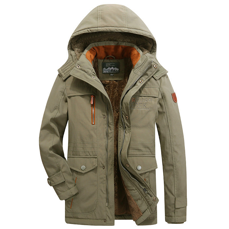 Warm Waterproof Snow Jacket with Hood
