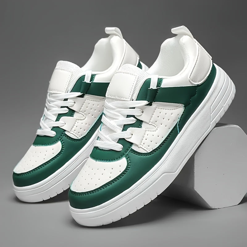 Comfortable Breathable Mens Sneakers Solid Colors