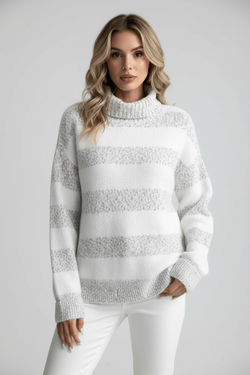 Classic Crew Neck Warm Knit Sweater