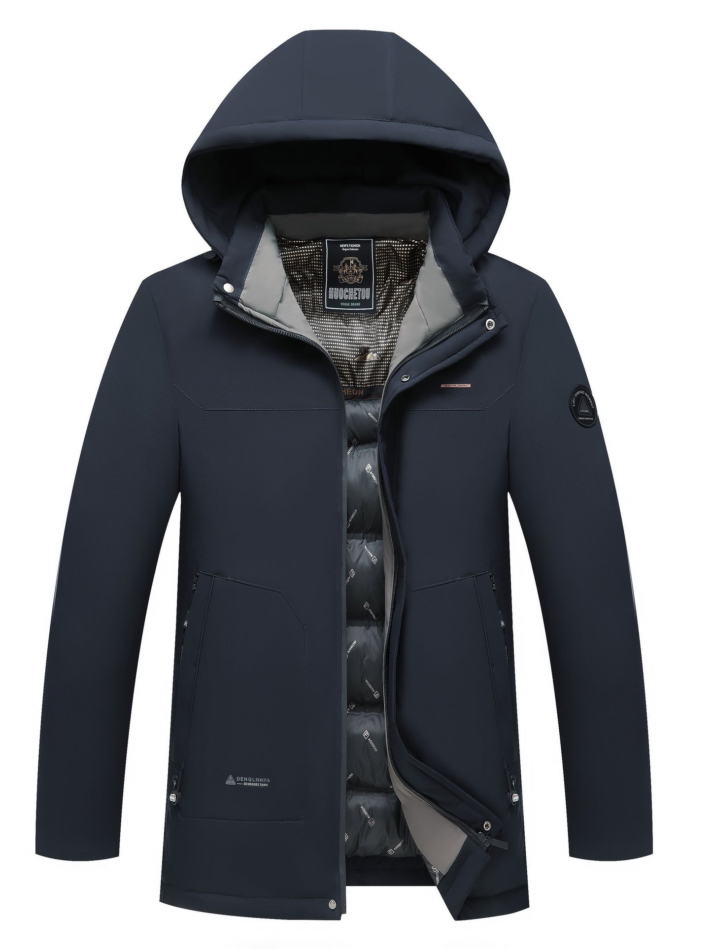 Waterproof Insulated Mens Winter Parka Jacket