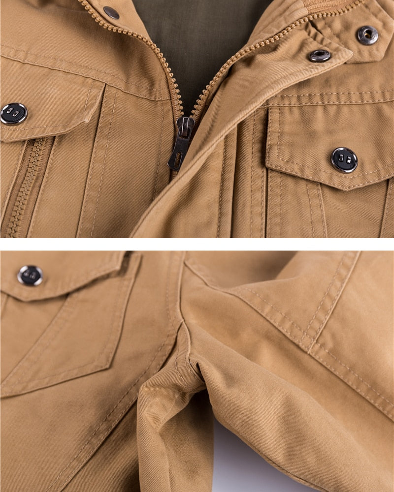 Men’s Military Inspired Casual Jacket