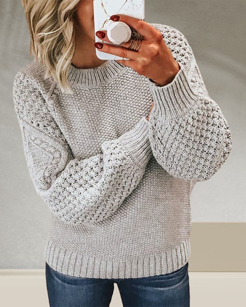 Basic Pullover Jumper - Evelyn