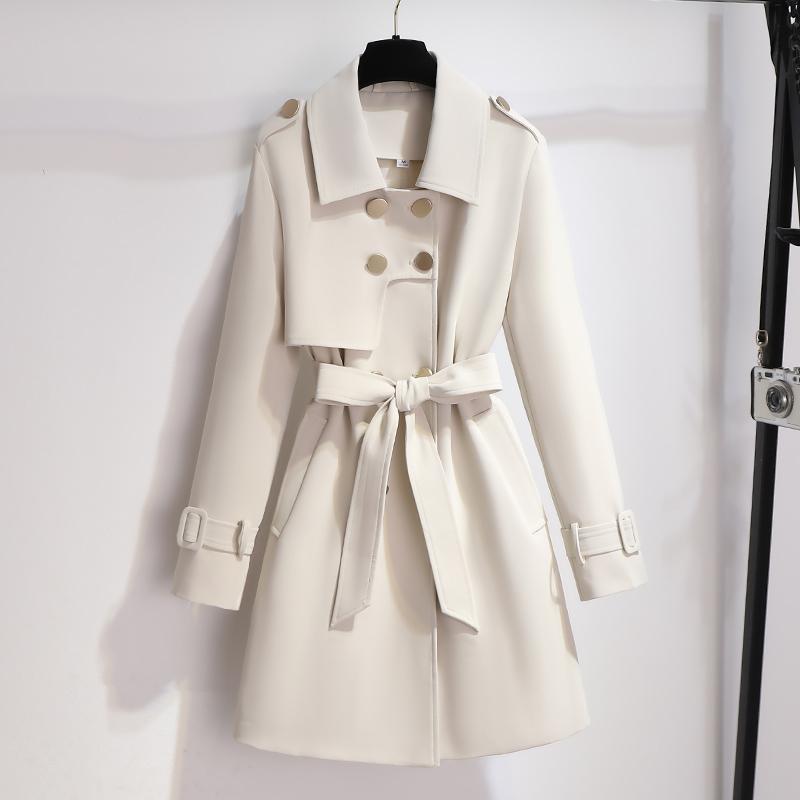 Classic Fit Trench Women's Belted Coat - BritishElegance