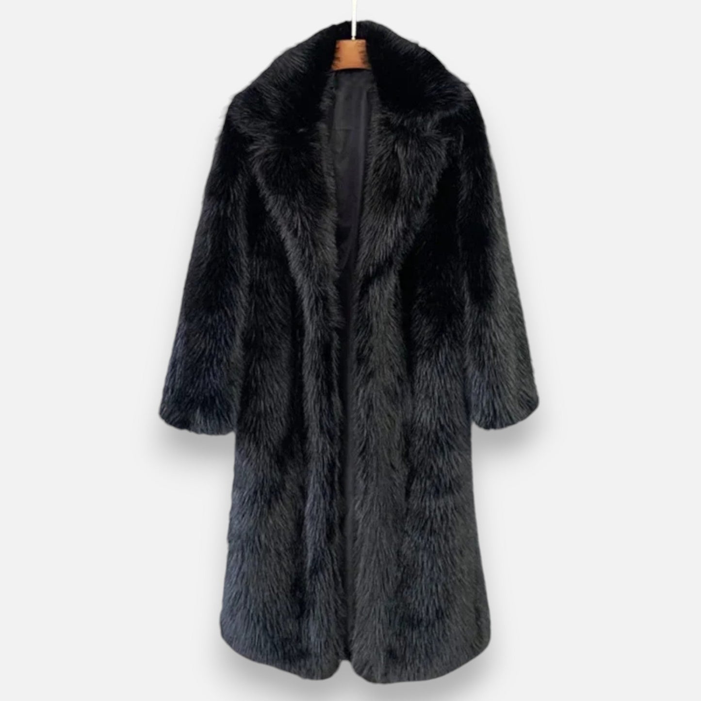 Plush Faux Fur Women's Winter Coat