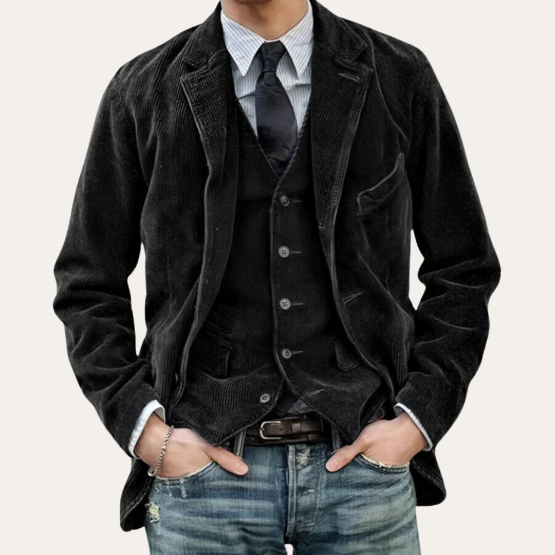 Men's Corduroy Blazer Jacket