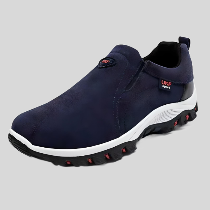 Carl | Low-Cut Slip-On Shoes with Logo & Tag Detail