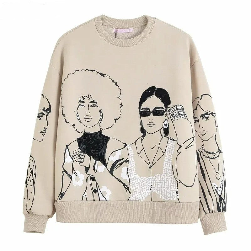 Cozy Oversized Knit Winter Sweater