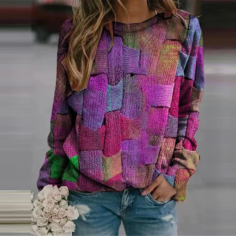 Colourful Women's Sweater - Ella