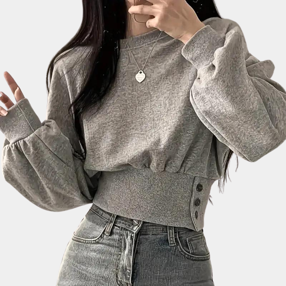 Comfortable Loose Fit Women's Sweater - Emma