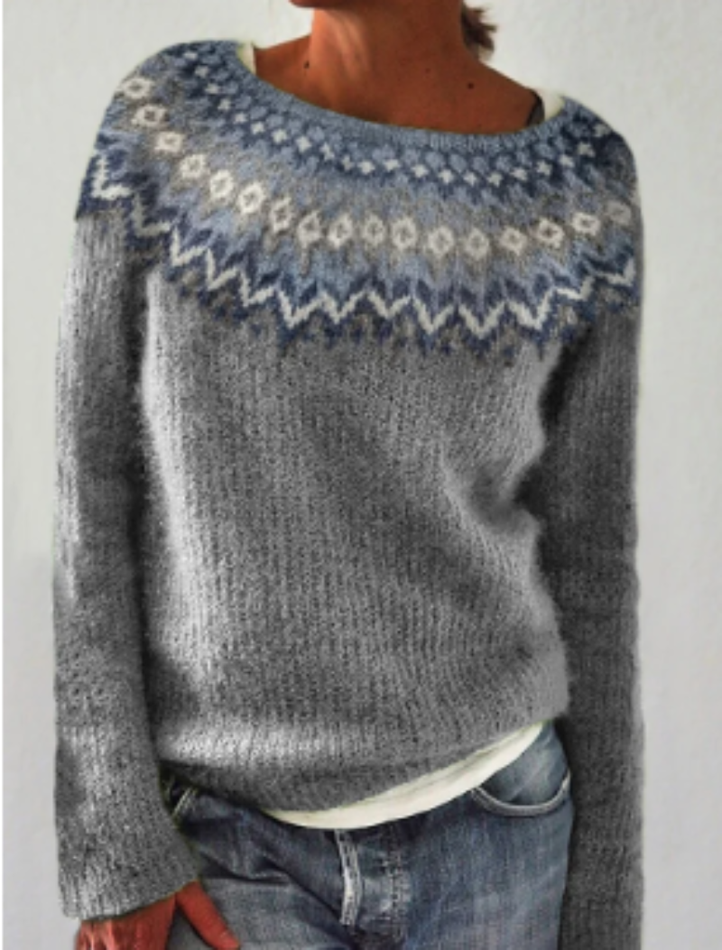 Comfortable Women's Pullover - Lena