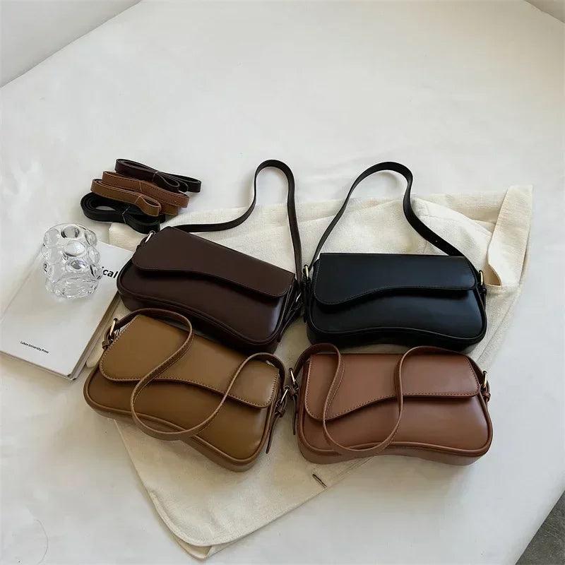 Compact Women's Shoulder Bag - Sophia