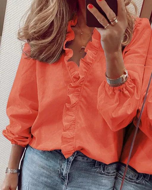 Stylish Women's Classic Fashion Blouse