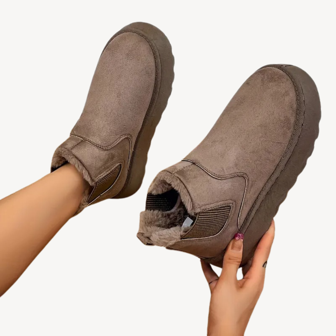 Women's Orthopedic Faux Fur Ankle Boots