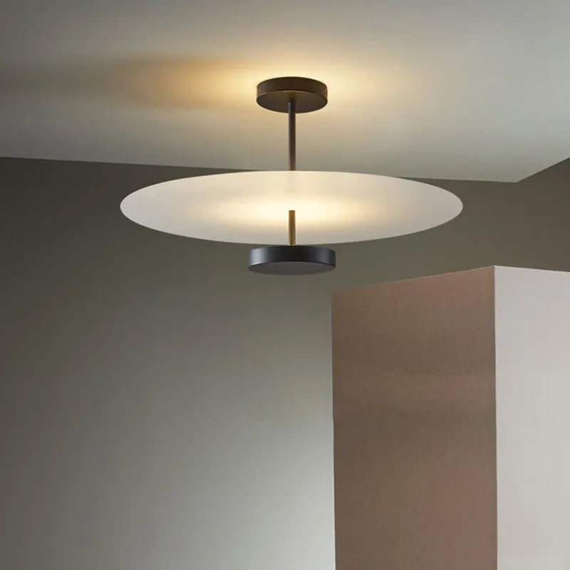 Modern Nordic LED Circle Chandelier Light - BritishElegance