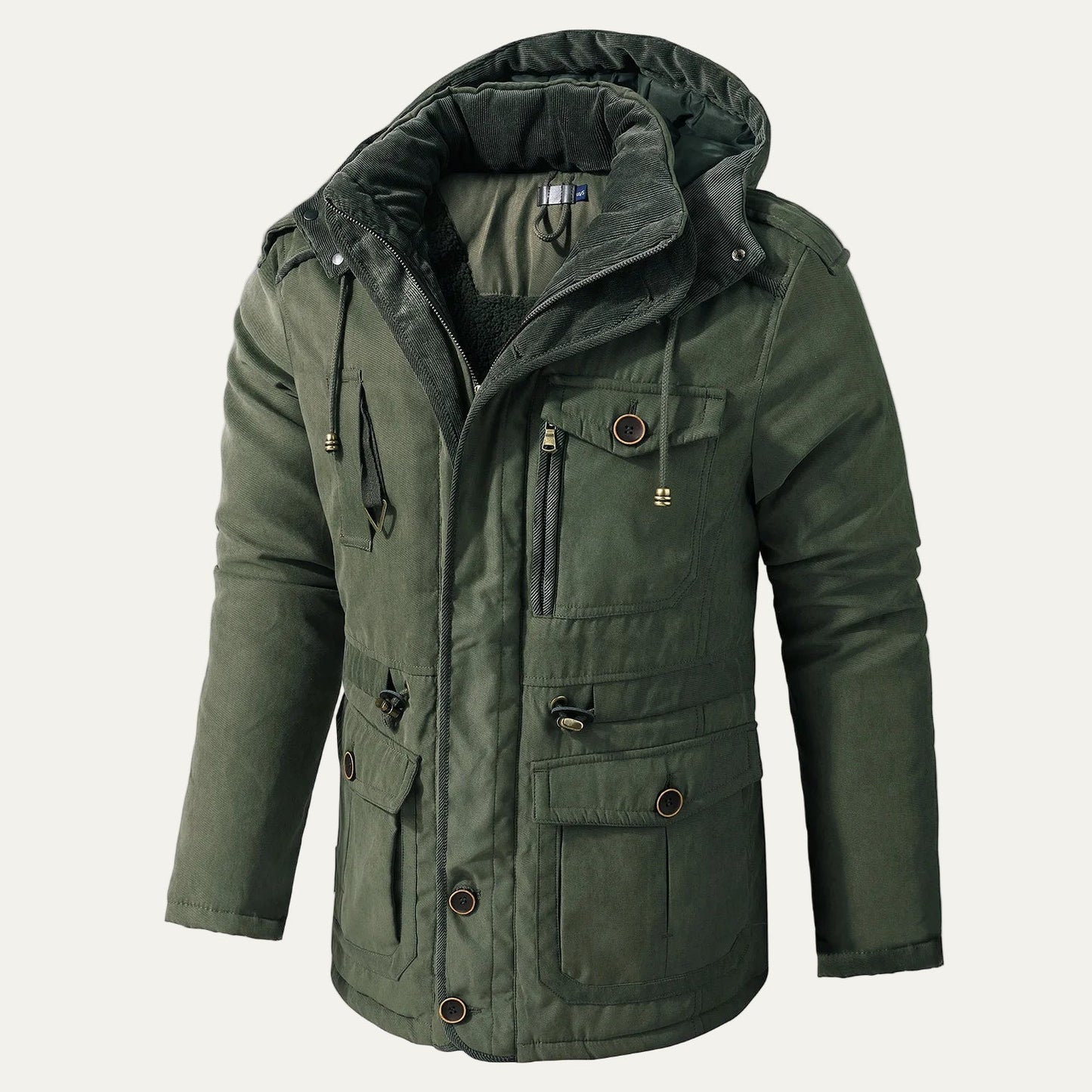 Men’s Heavy Duty Military Cargo Parka
