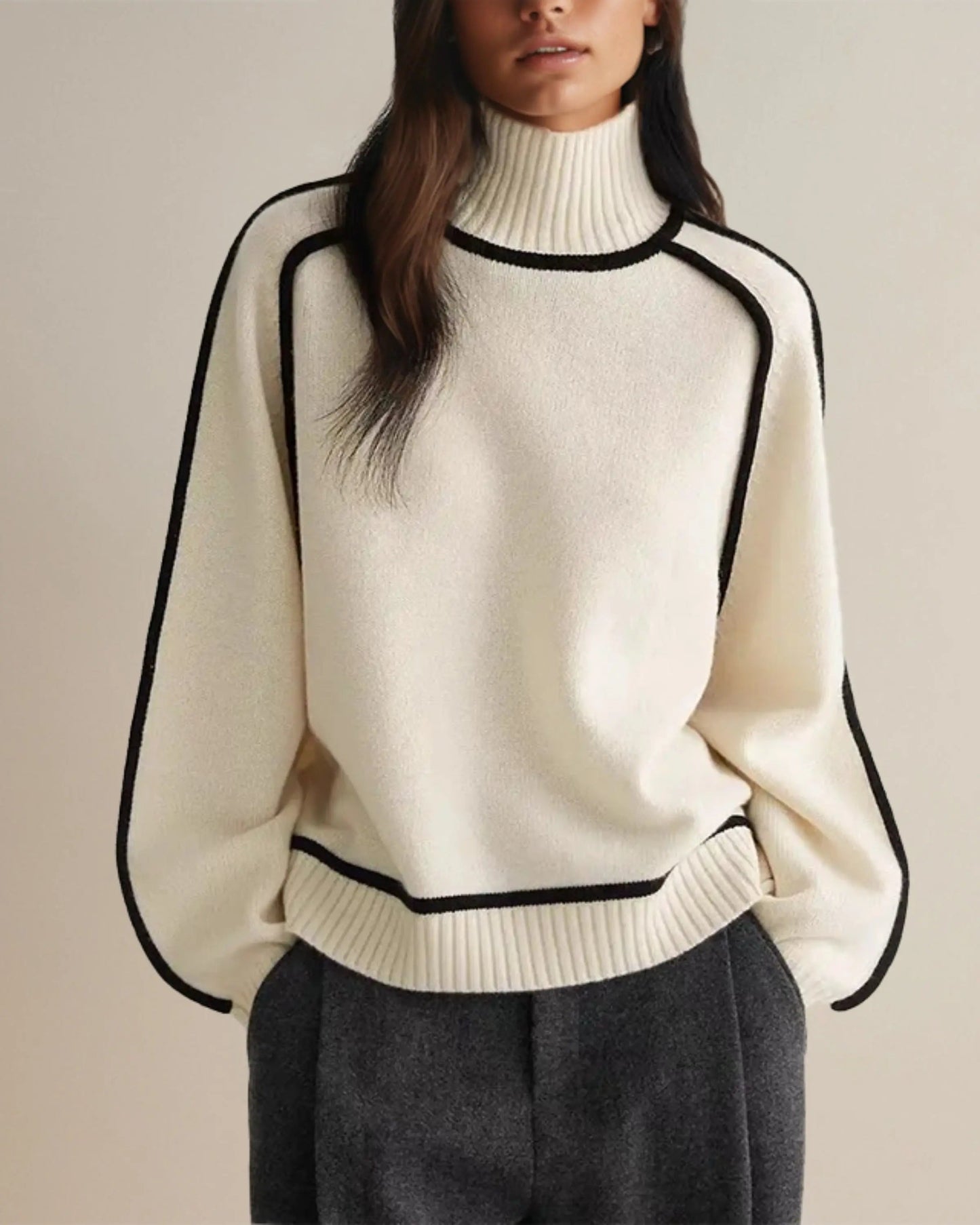 Claire - Elegant turtleneck sweater