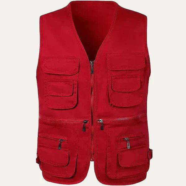 Men’s Multi Pocket Utility Vest