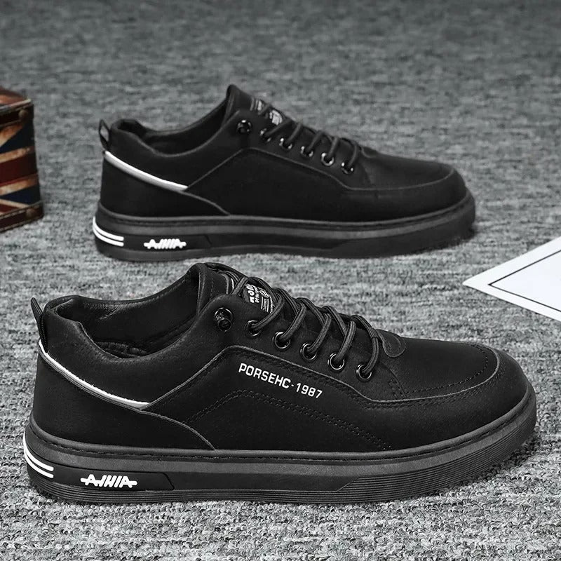 Classic Leather Retro Sneakers