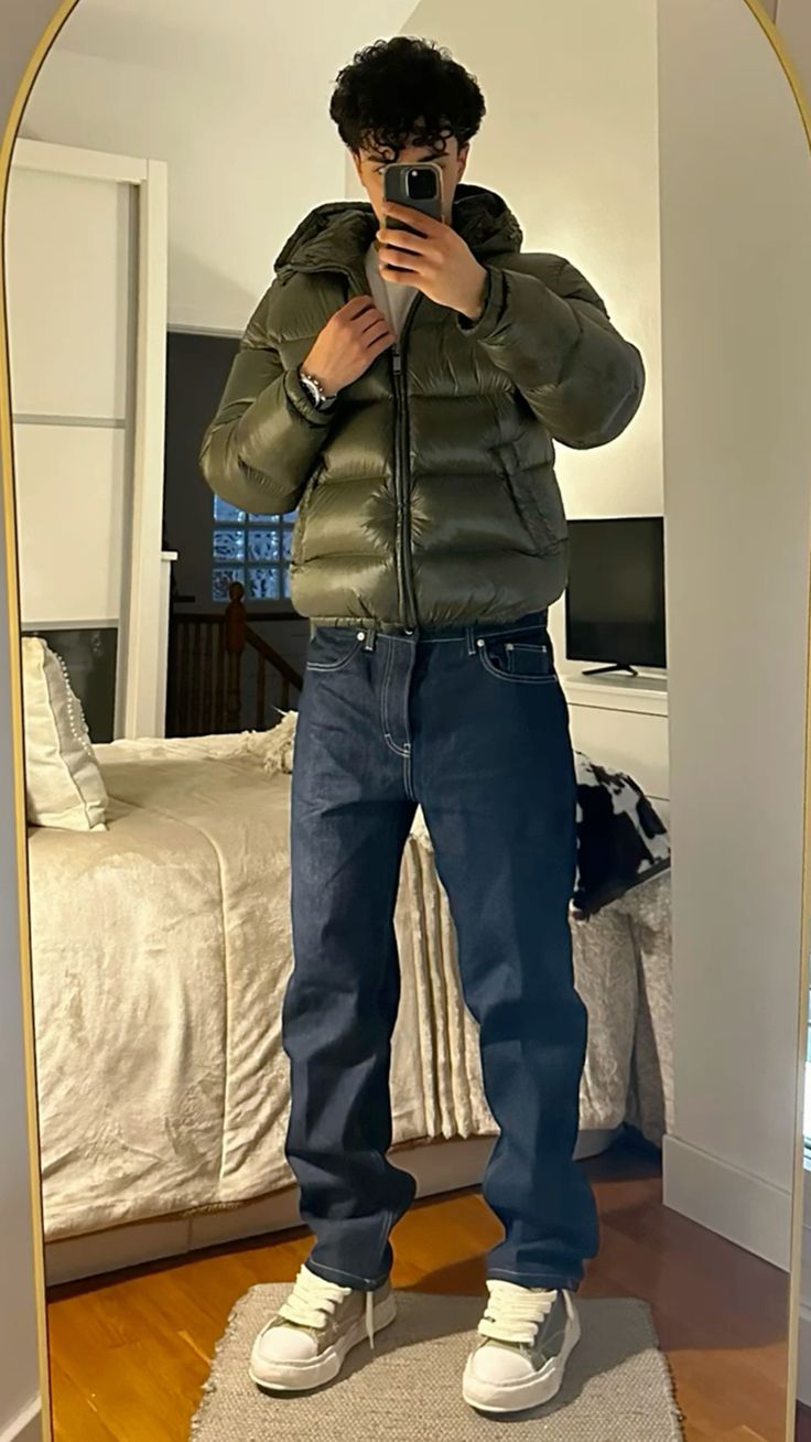 Men's Waterproof Puffer Coat
