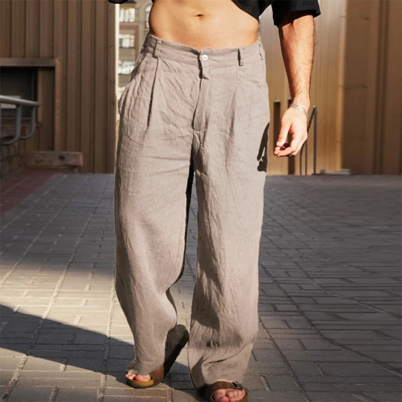 Lightweight Linen Summer Trousers
