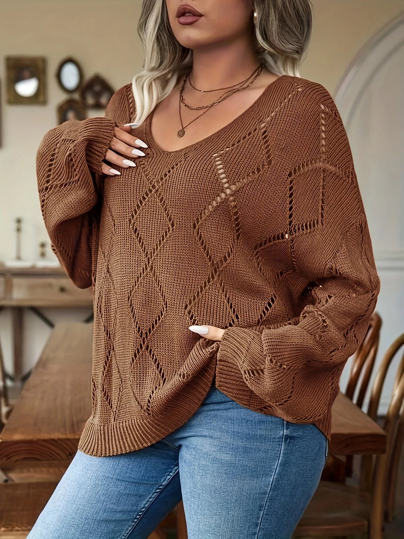 Euro Chic Cosy Knit Jumper