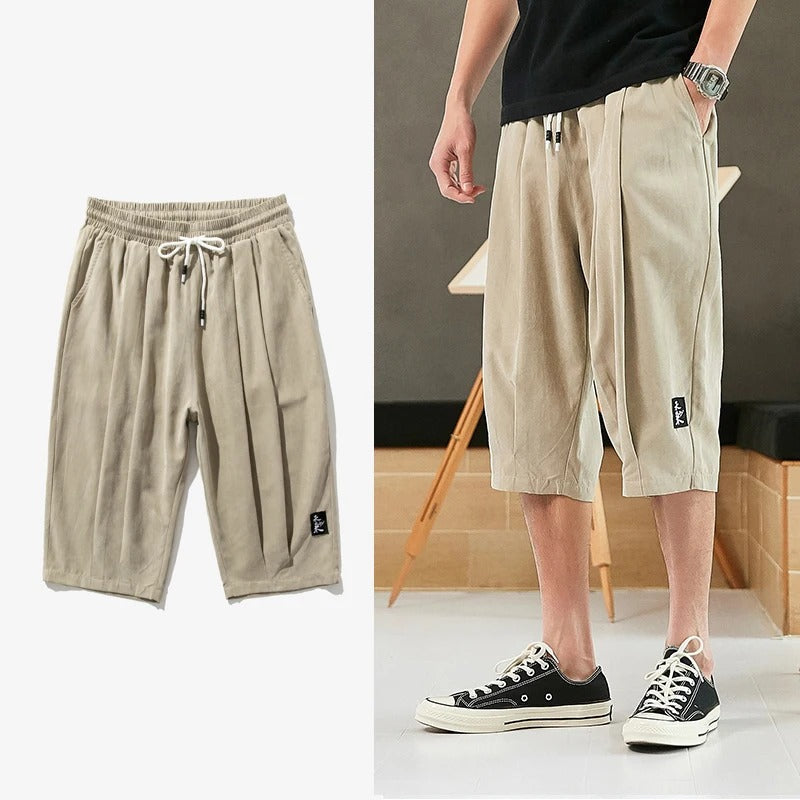 Casual Fit Wide Leg Shorts