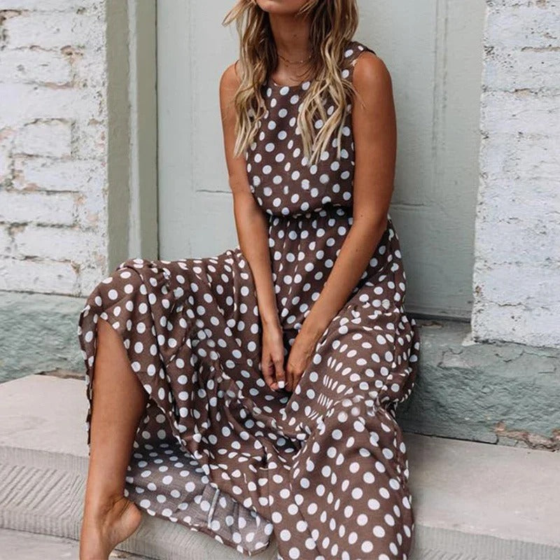 Elegant Sleeveless Fit Dress